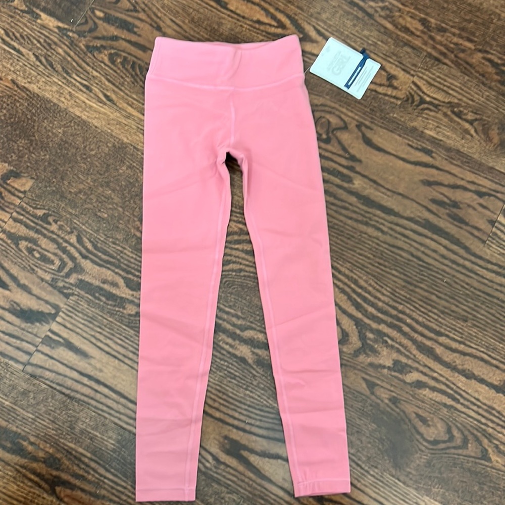 NWT. Athleta Girl High Rise Power Vita Chit Chat Tight Size S/7